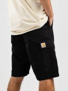 Carhartt WIP Aviation Shorts rinsed black