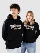 Thrasher X Toy Machine Pyramid Hoodie black