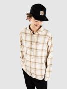 Hurley Portland Organic Flannel Skjorta bone