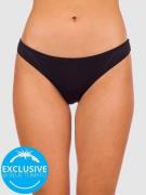 Damsel Flat Rib Bikini Bottom black