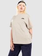 Blue Tomato Boyfriend T-Shirt light brown