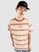 Santa Cruz Classic Strip Haze T-Shirt blond wood stripe