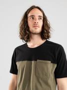 Kazane Filip T-Shirt black/grap leaf