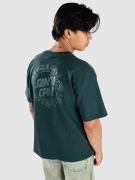 Santa Cruz Mono Ring Rose Dot T-Shirt cosmic teal