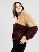 Kazane Zoe Hoodie med Dragkedja incense/port royale