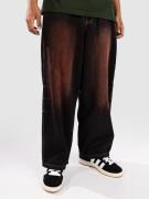 Vitriol Voided Color Jeans wrath black red