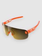 POC Elicit Fluo. Orange Translucent Solglasögon clarity rd/prtly sny g...