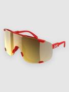 POC Devour Prismane Red Solglasögon clarity rd/prtly sny gld