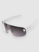 POC Elicit Hydrogen White Solglasögon clarity road/sunny silver