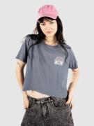 Salty Crew In The Rays Crop T-Shirt fin blue