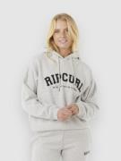 Rip Curl Varsity Hoodie grey marle/blac
