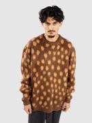 Santa Cruz Jaguar Knit Crew Pullover brown