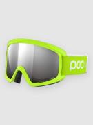 POC Pocito Opsin Fluorescent Yellow/Green Goggle partly sunny silver