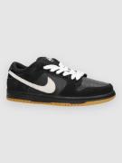 Nike SB Dunk Low Pro Skateskor blk/wht/blk/gum lt brown