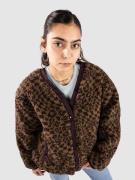 Vans Suffolk Cheetah Check Pile Kappa dark port