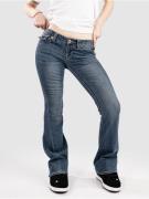 True Religion Joey Low Rise Flare Flap Jeans arabella