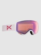 Anon WM1 MFI White +Bonus Lens Goggle prcv cdy pk+prcv vari blu