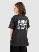 Volcom Skeltone Kids T-Shirt heather black