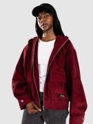 Blue Tomato Hooded Cord Bomber Jacka cherry lacquer