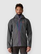 Patagonia Triolet Jacka forge grey w/p6 blue