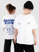 Another Cotton Lab Espresso Society T-Shirt white