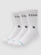 Stance Origin 3Pk Socks white