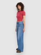 Volcom Stoned BF Lowrise Jeans worn light blue