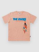 The Dudes Cliff Hanger T-Shirt fraiche peche