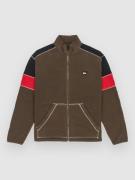 Quiksilver Clean Coast Block Fz Fleecejacka chocolate brown