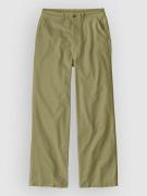 Patagonia Point Reyes Canvas Wide Leg Byxor gumtree green