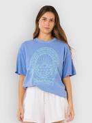 Rip Curl Hotel Malibu Heritage T-Shirt cornflower blue