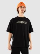 Empyre Into Nation Cropped T-Shirt limo black