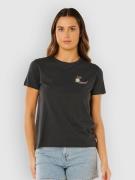 Rip Curl Tide Line Standard T-Shirt washed black