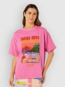 Rip Curl Hayley O Heritage T-Shirt super pink