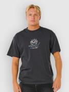 Rip Curl Inner Visions Rotten Sun T-Shirt washed black