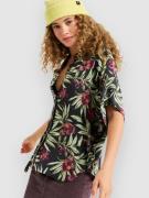 Roxy Beachy Nostalgia Crinkle Skjorta phantm wnd swpt flrl crin