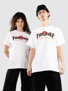Thrasher X Spitfire Big Head Outline T-Shirt white