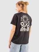 Iriedaily Stay Daisy T-Shirt off black