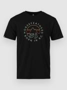 Horsefeathers Line Circle T-Shirt black