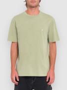 Volcom Solid Stone Emb T-Shirt green tea