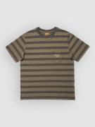 Rhythm Vintage Stripe T-Shirt olive