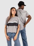 Lacoste Regular Fit Colorblock Cotton T-Shirt elephant grey/grap/wht