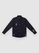 The Dudes European Fantasy Over Chuck Premium Skjorta black