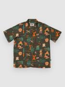 The Dudes European Fantasy Brown Hawaiian Skjorta multicolor