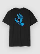 Santa Cruz Screaming Hand Chest T-Shirt black