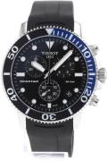 Tissot Herrklocka T120.417.17.051.02 Seastar Svart/Gummi Ø45.5 mm