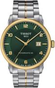 Tissot Herrklocka T086.407.22.097.00 Luxury Grön/Gulguldtonat stål