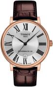 Tissot Herrklocka T122.407.36.033.00 Carson Silverfärgad/Läder Ø40