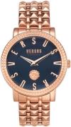 Versus by Versace Damklocka VSPEU0619 Pigalle Blå/Roséguldstonat