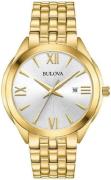 Bulova Herrklocka 97B180 Classic Silverfärgad/Gulguldtonat stål